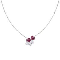 Collana Amen Donna Amore in Argento Zircone CL2HHBRBZ - CL2HHBRBZ